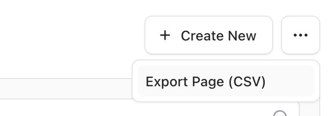 Exporting to csv